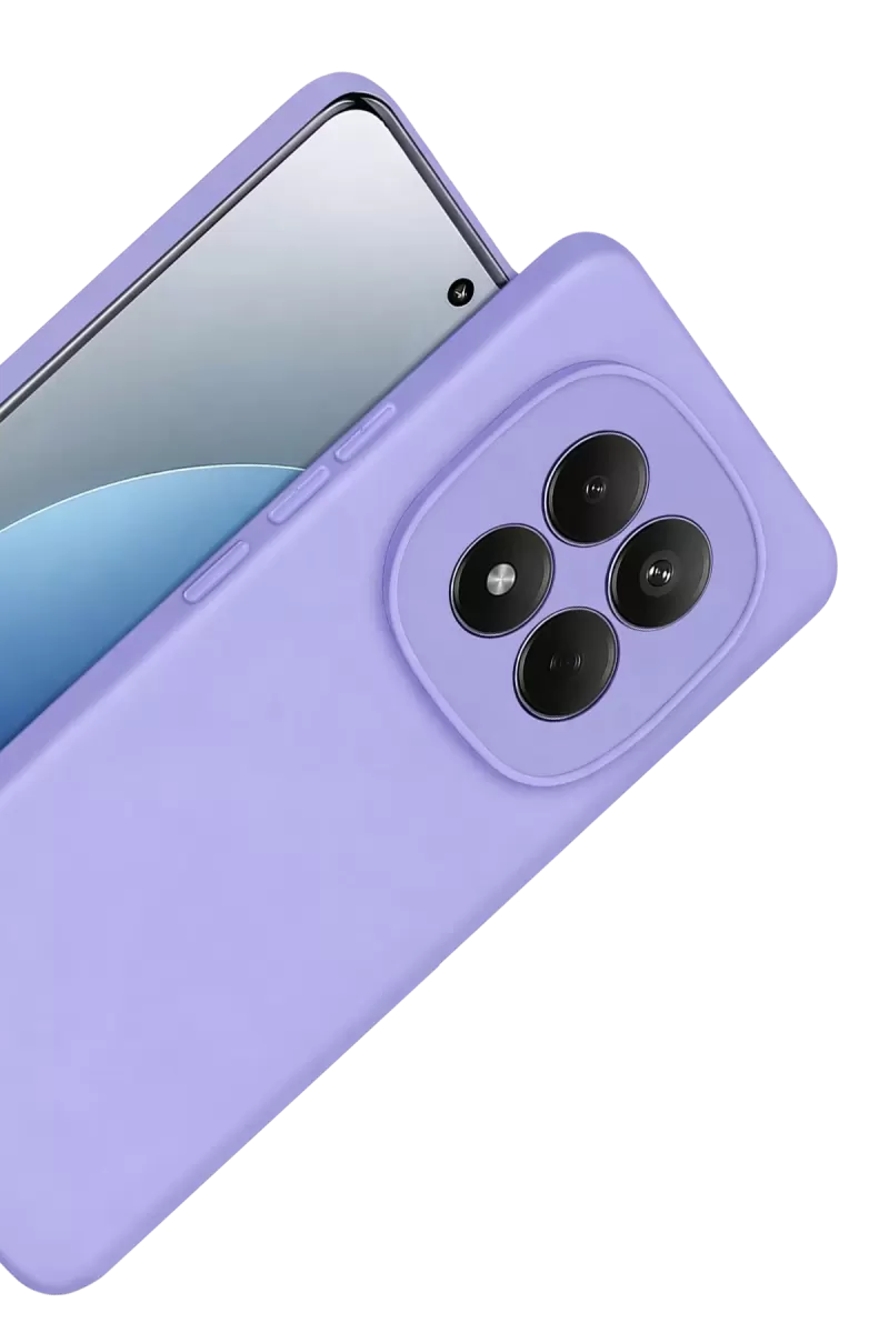 Newface Xiaomi Redmi Note 15 Pro 4G First Silikon - Lila