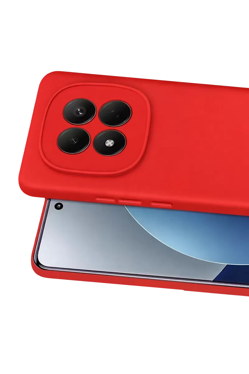 Newface Xiaomi Redmi Note 15 4G First Silikon - Kırmızı