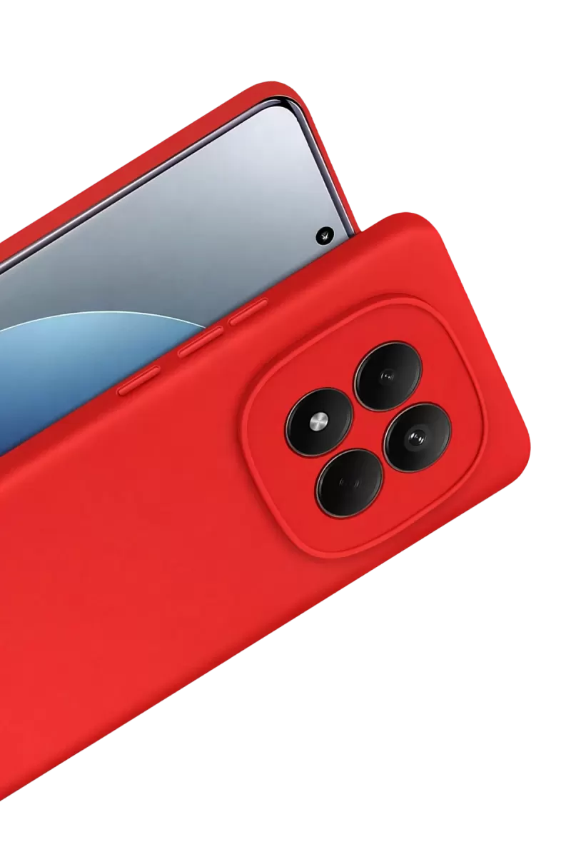 Newface Xiaomi Redmi Note 15 4G First Silikon - Kırmızı