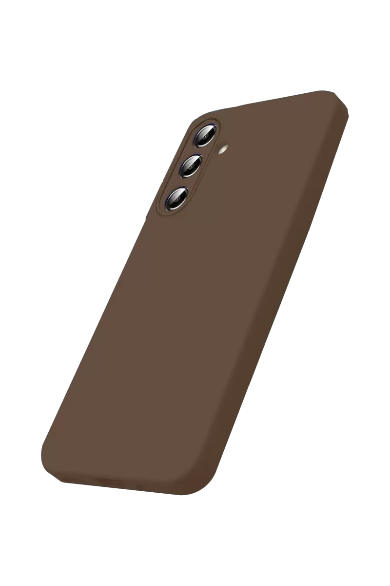 Newface Samsung Galaxy S26 Plus First Silikon - Kahverengi