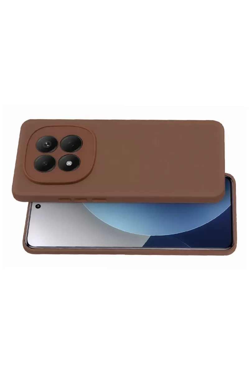 Newface Xiaomi Redmi Note 15 Pro 5G First Silikon - Kahverengi