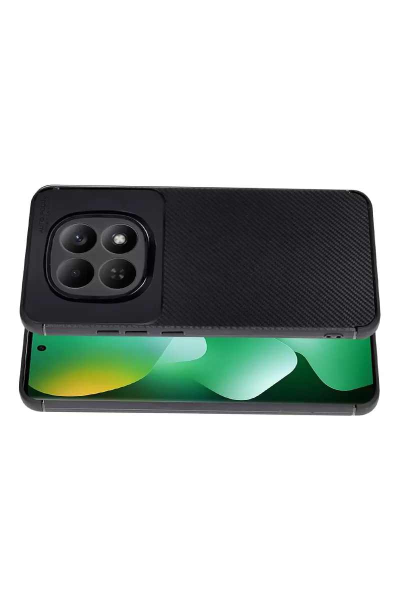 Newface Xiaomi Redmi Note 15 Pro Plus 5G Auto Focus Karbon Kapak - Siyah