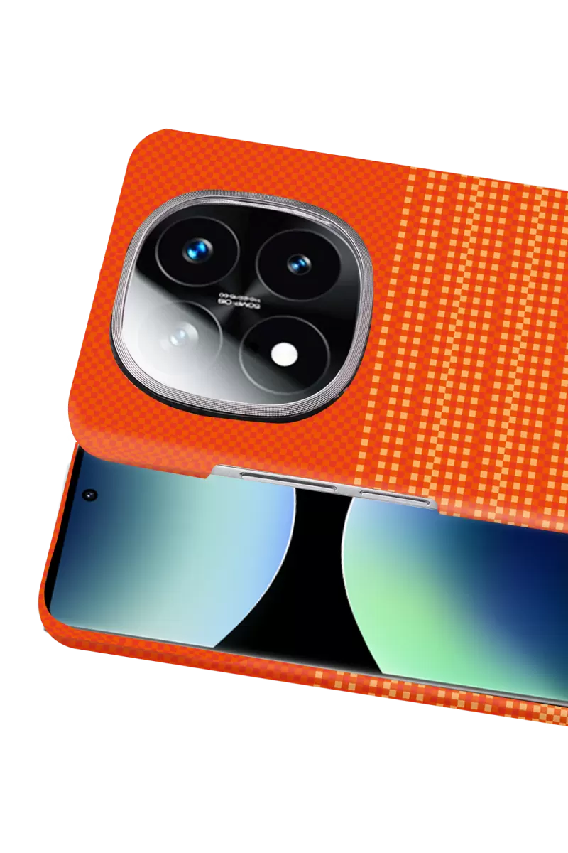 Newface Xiaomi Redmi Note 15 4G Vega Magsafe Kapak - Turuncu