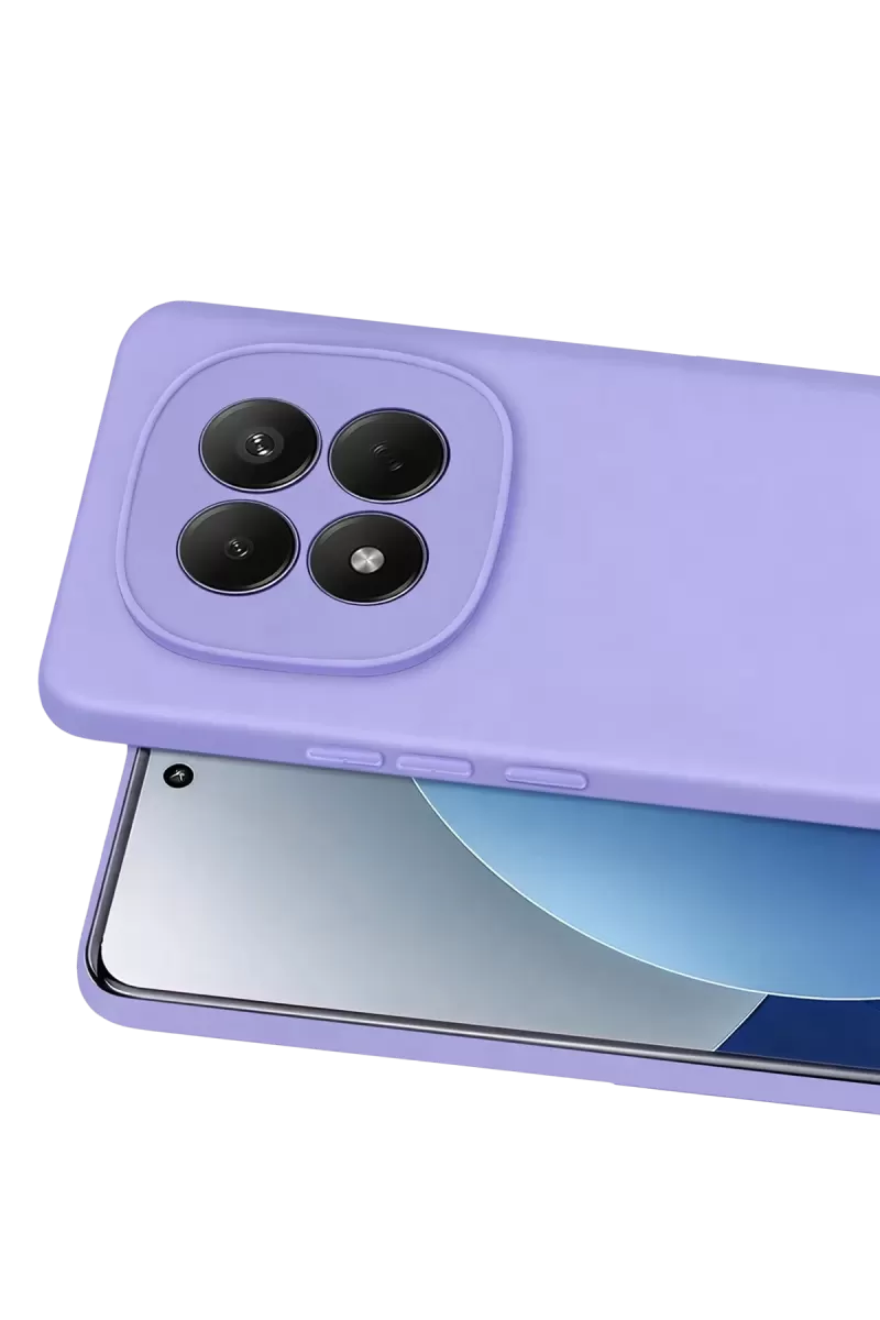 Newface Xiaomi Redmi Note 15 4G First Silikon - Lila