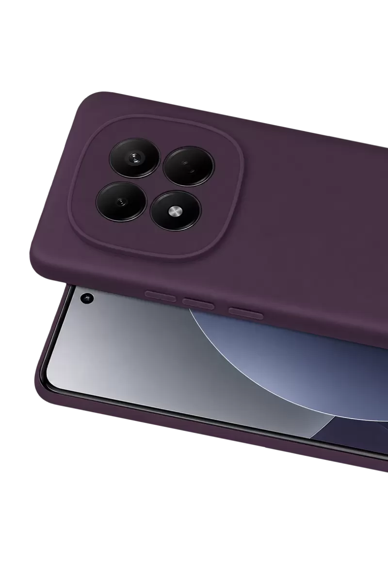 Newface Xiaomi Redmi Note 15 4G First Silikon - Mürdüm