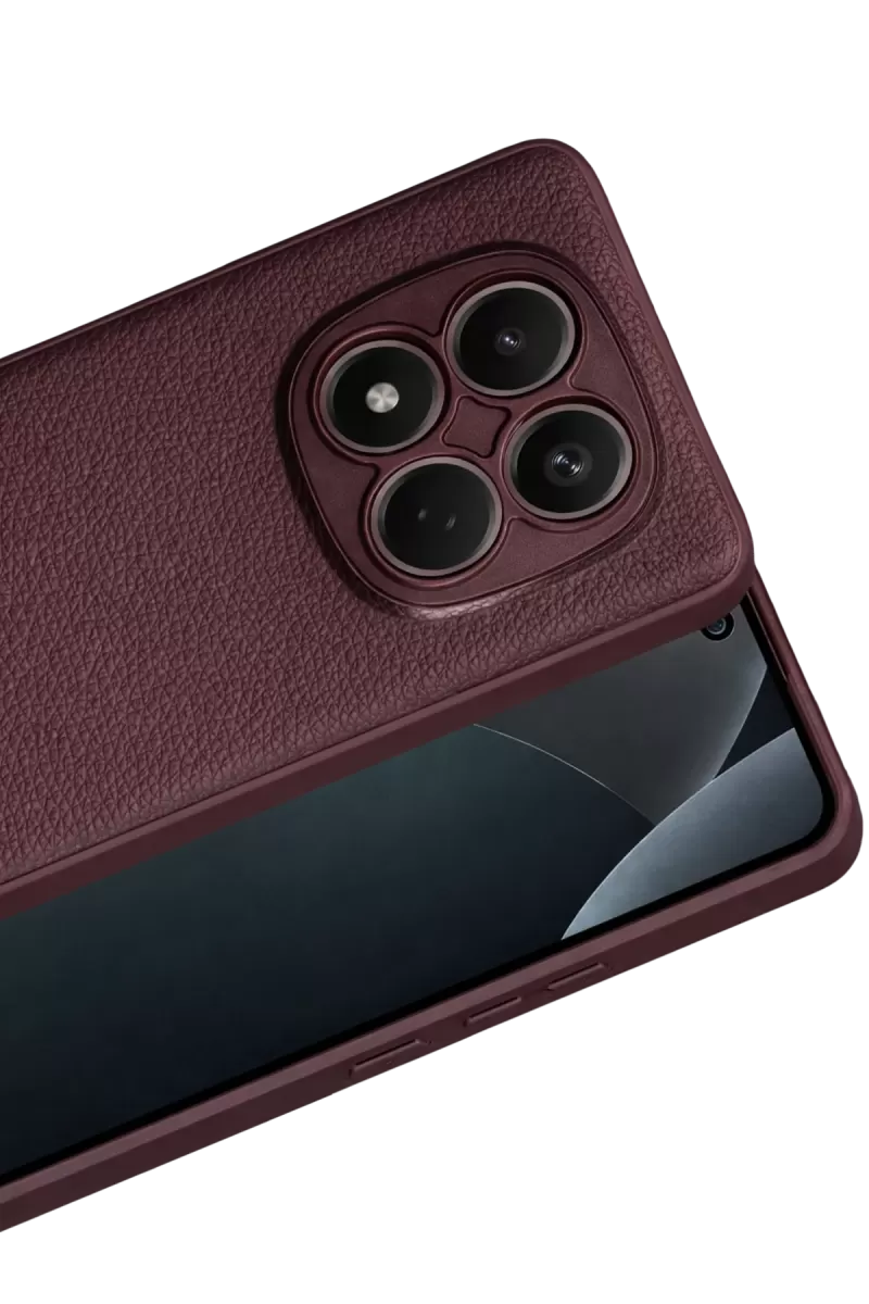 Newface Xiaomi Redmi Note 15 Pro 4G Thermax Silikon Kılıf - Bordo