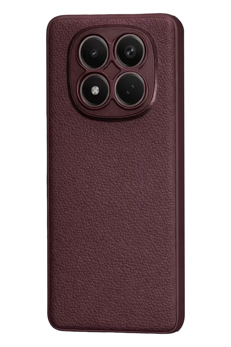Newface Xiaomi Redmi Note 15 Pro Plus 5G Thermax Silikon Kılıf - Bordo