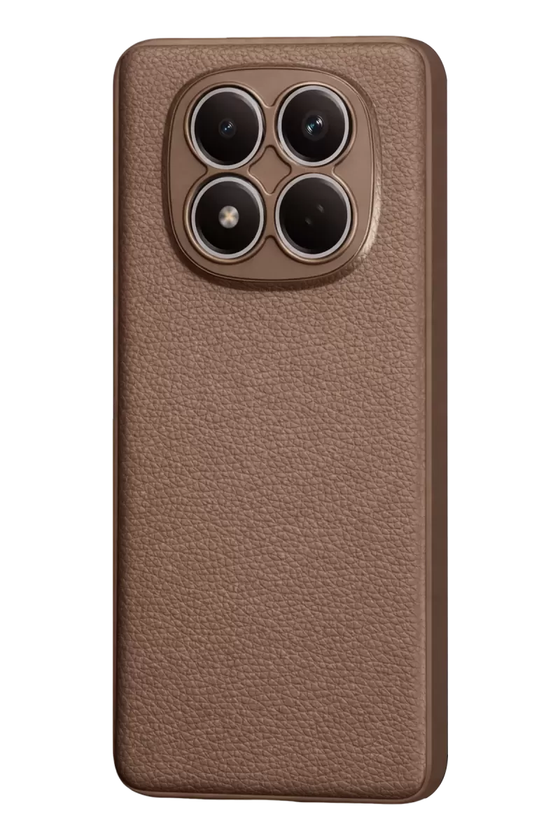 Newface Xiaomi Redmi Note 15 Pro Plus 5G Thermax Silikon Kılıf - Kahverengi