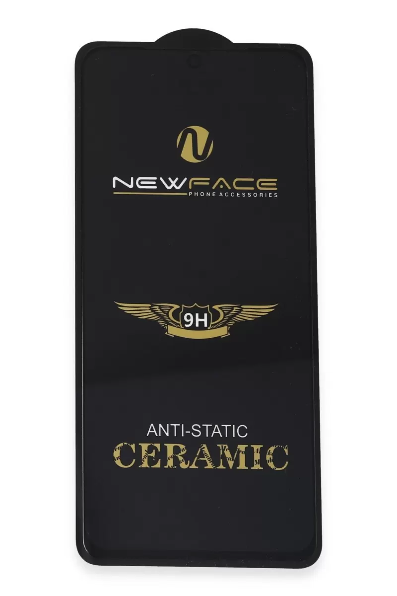 Newface Xiaomi Redmi 15 4G 3D Antistatik Seramik Nano Ekran Koruyucu - Siyah