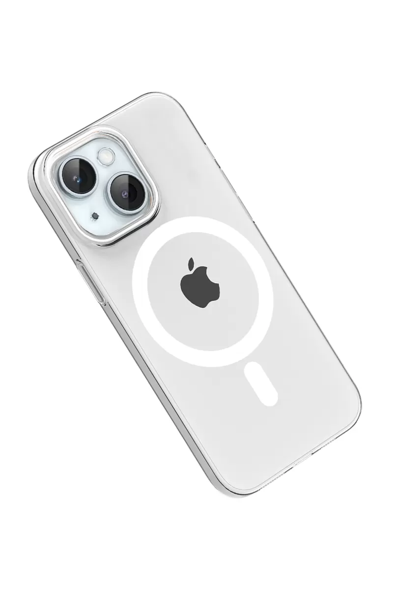 Joko Apple iPhone 15 PC Blank Magsafe Kapak - Şeffaf