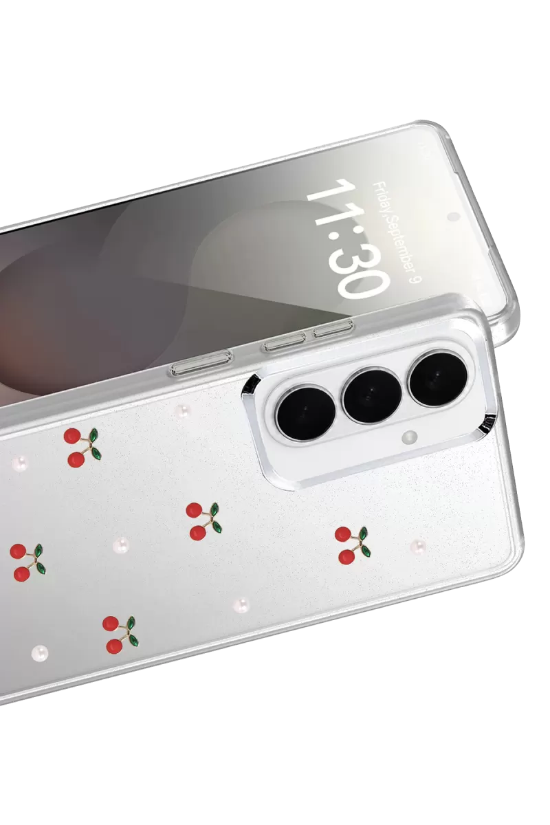 Newface Samsung Galaxy S26 Fiyonk Desenli Kapak - Desen 9