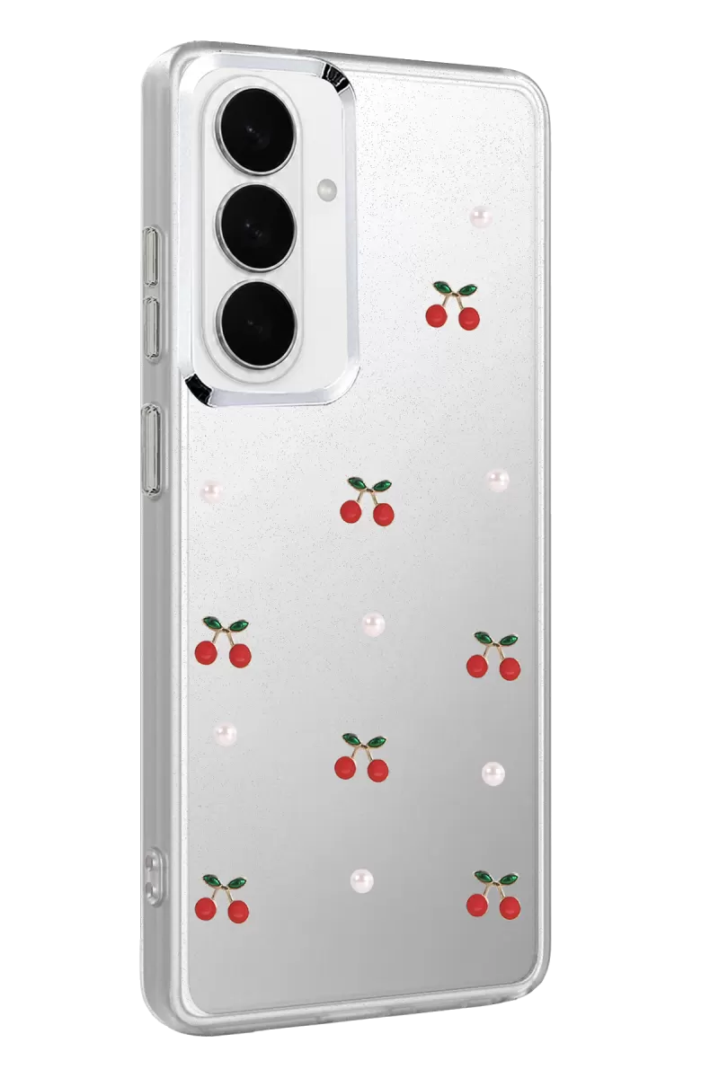 Newface Samsung Galaxy S26 Fiyonk Desenli Kapak - Desen 9
