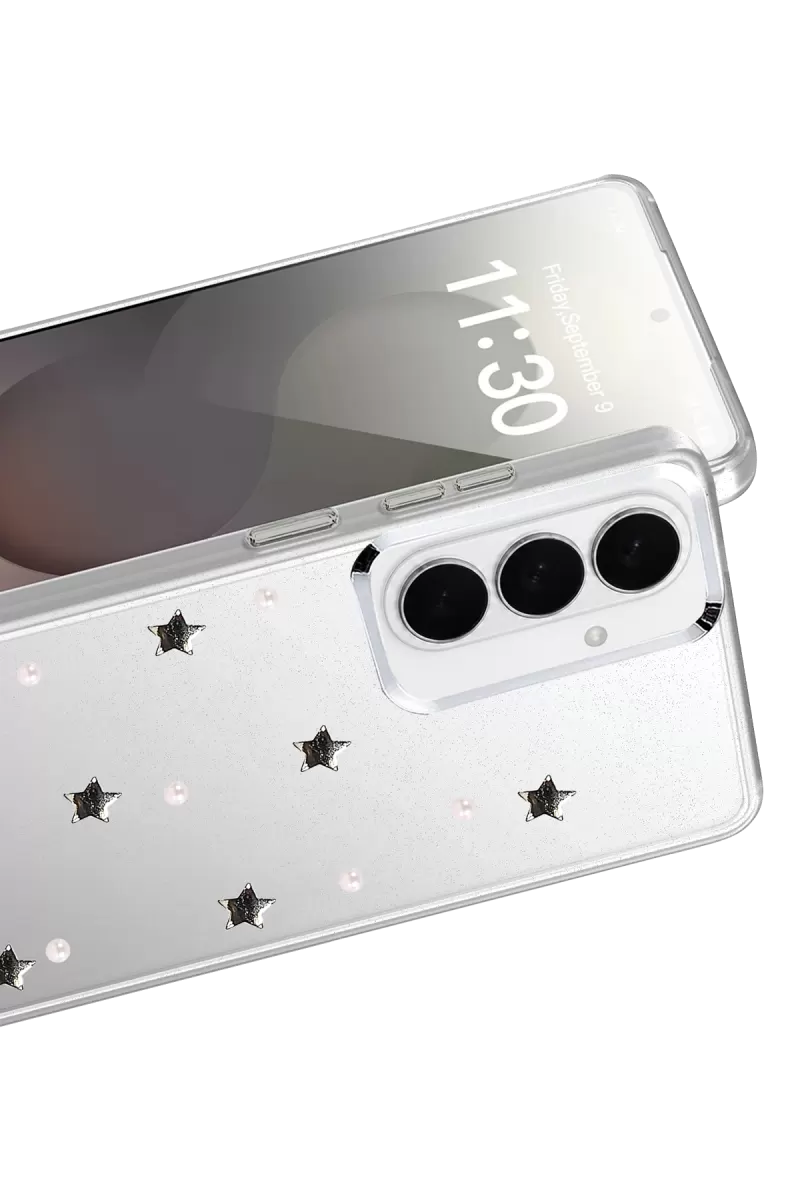 Newface Samsung Galaxy S26 Plus Fiyonk Desenli Kapak - Desen 7