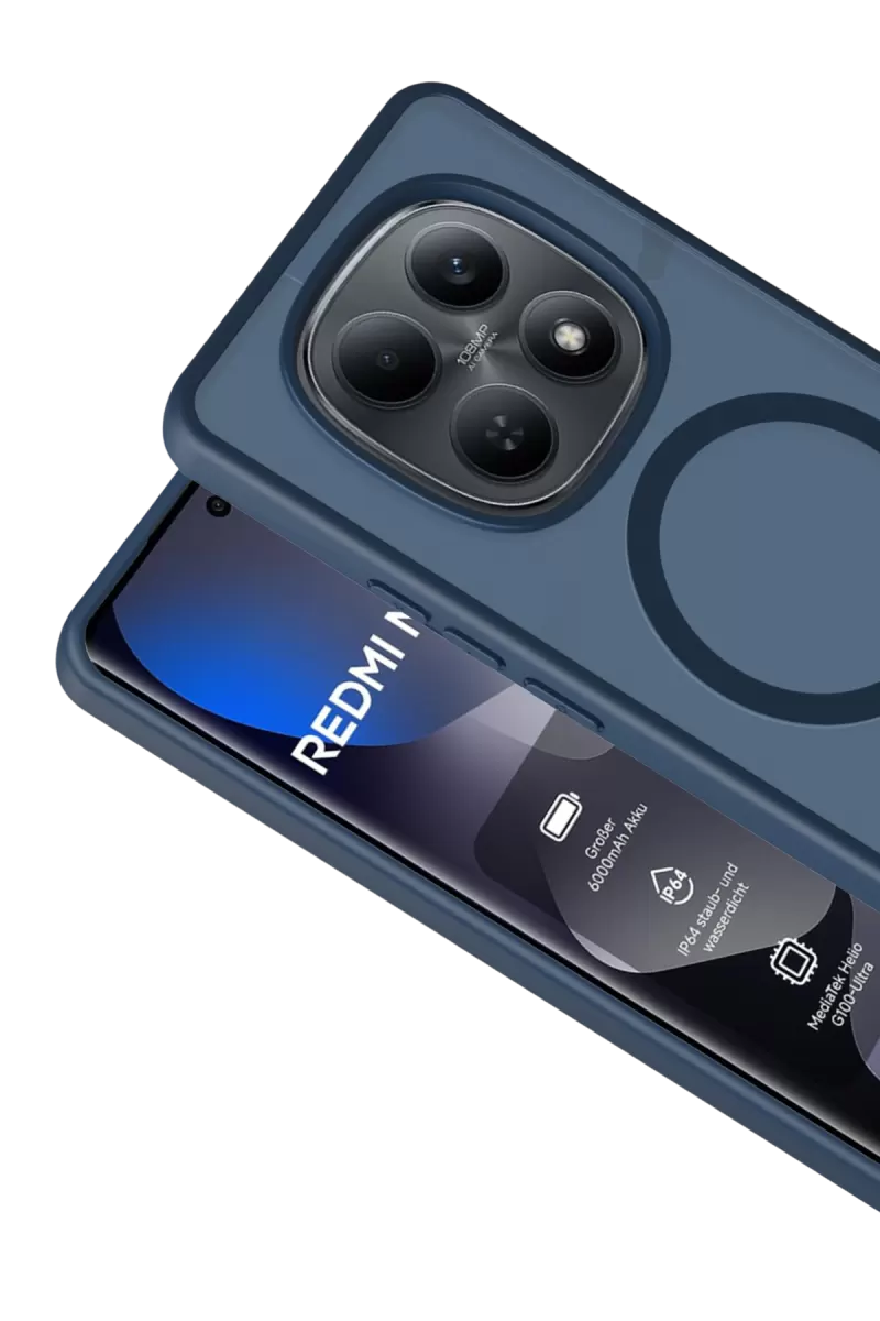 Joko Xiaomi Redmi Note 15 Pro 5G Jota Magsafe Kapak - Lacivert