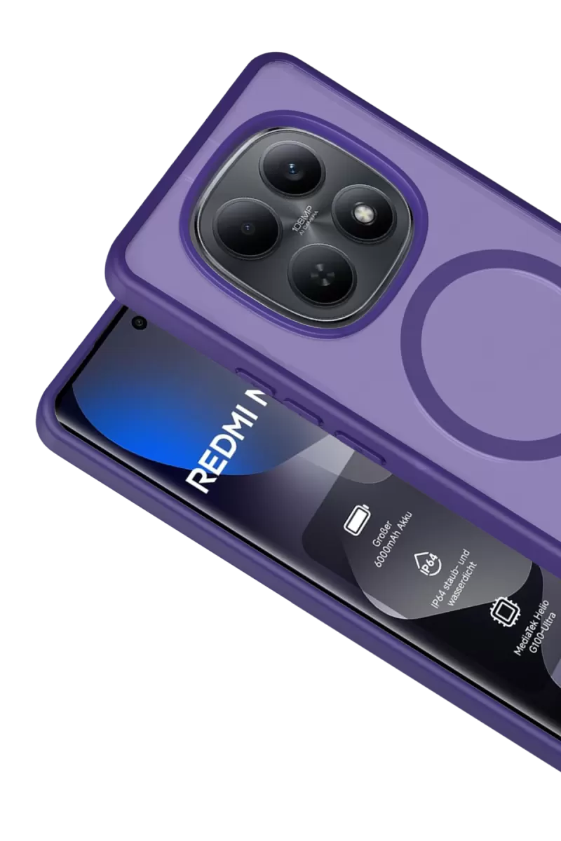 Joko Xiaomi Redmi Note 15 Pro Plus 5G Jota Magsafe Kapak - Derin Mor