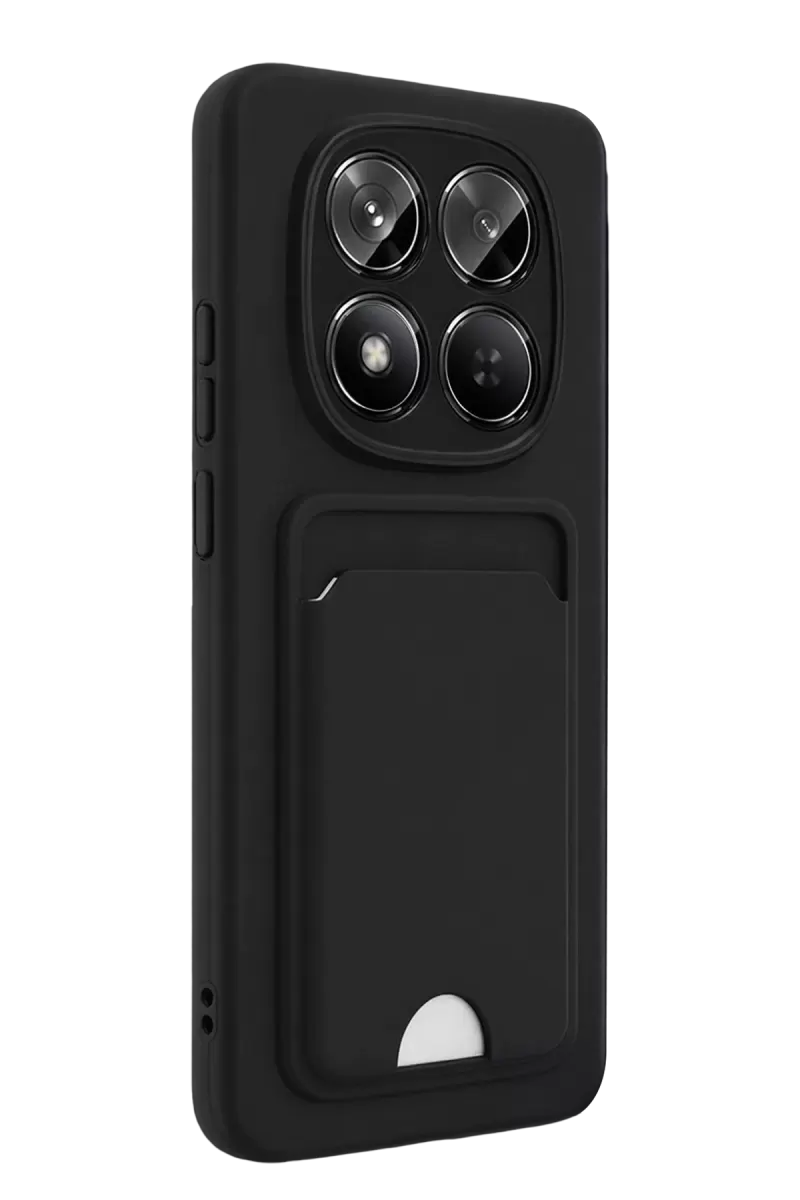 Newface Xiaomi Redmi Note 15 4G Kelvin Kartvizitli Silikon - Siyah