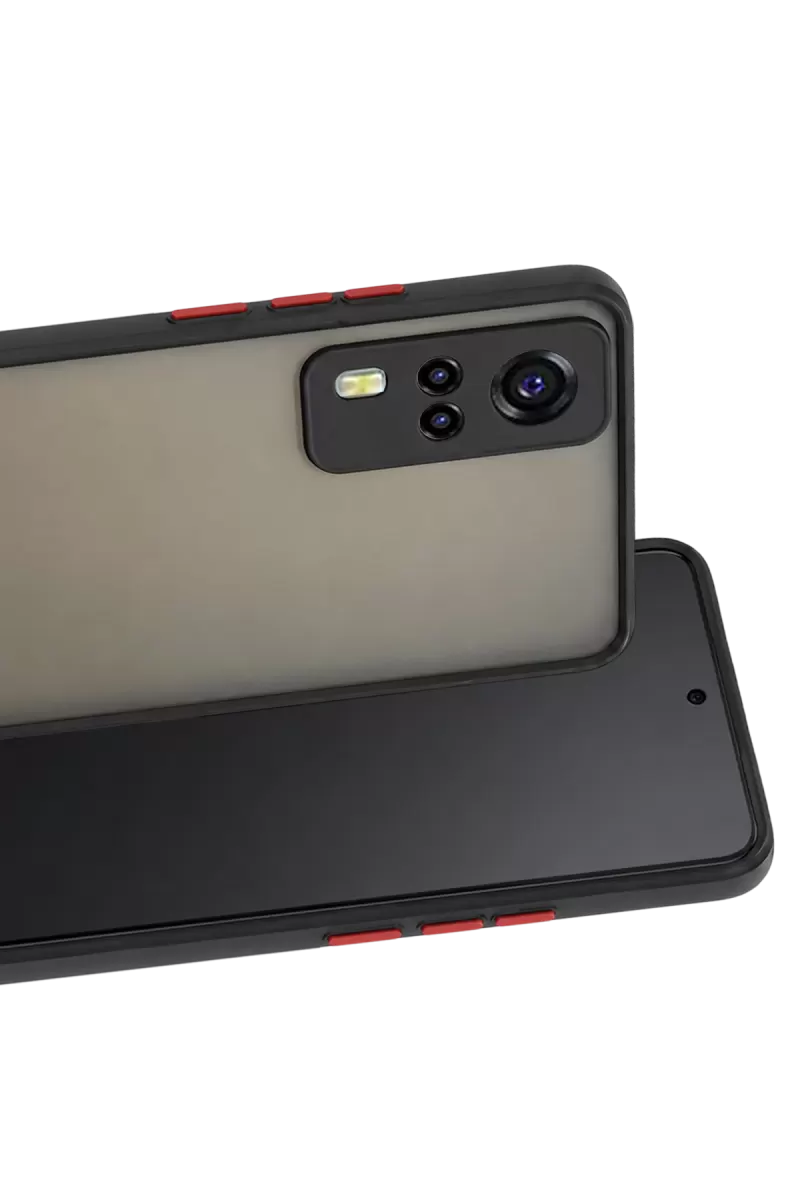 Newface Vivo Y53S Kılıf Montreal Silikon Kapak - Siyah