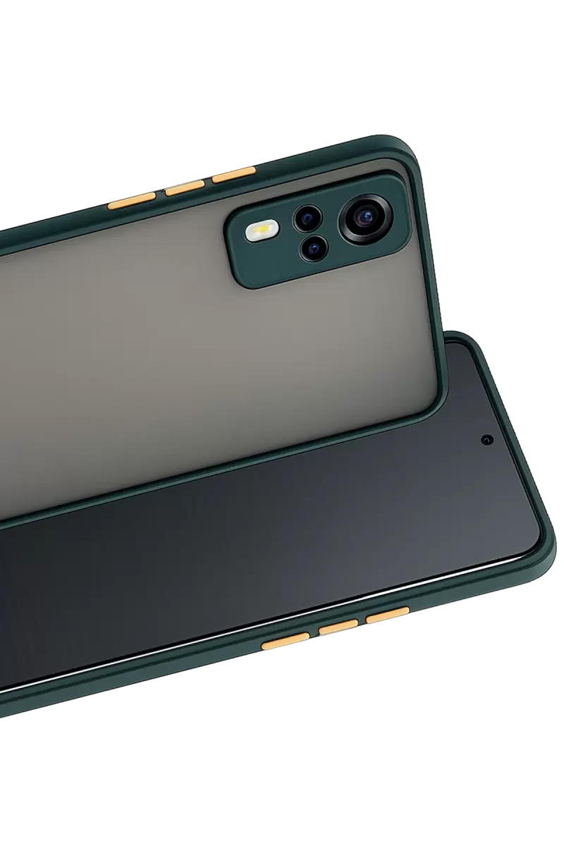 Newface Vivo Y53S Kılıf Montreal Silikon Kapak - Yeşil