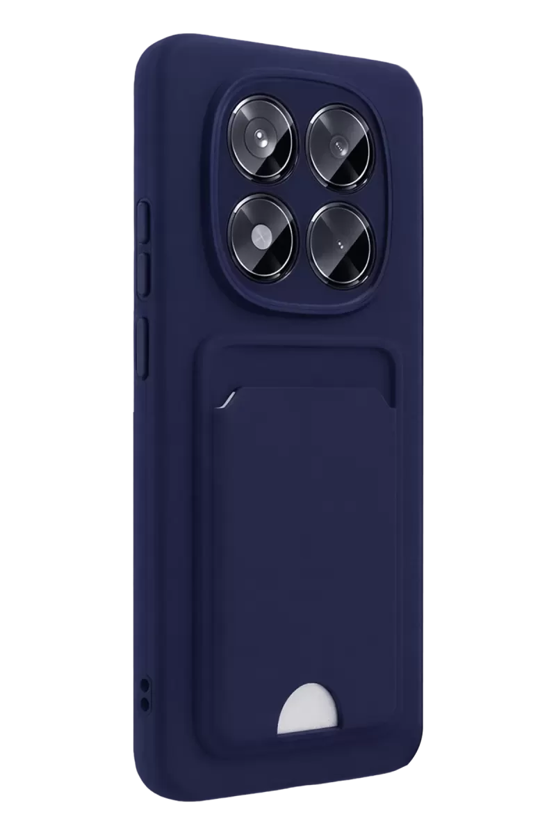 Newface Xiaomi Redmi Note 15 Pro 5G Kelvin Kartvizitli Silikon - Lacivert