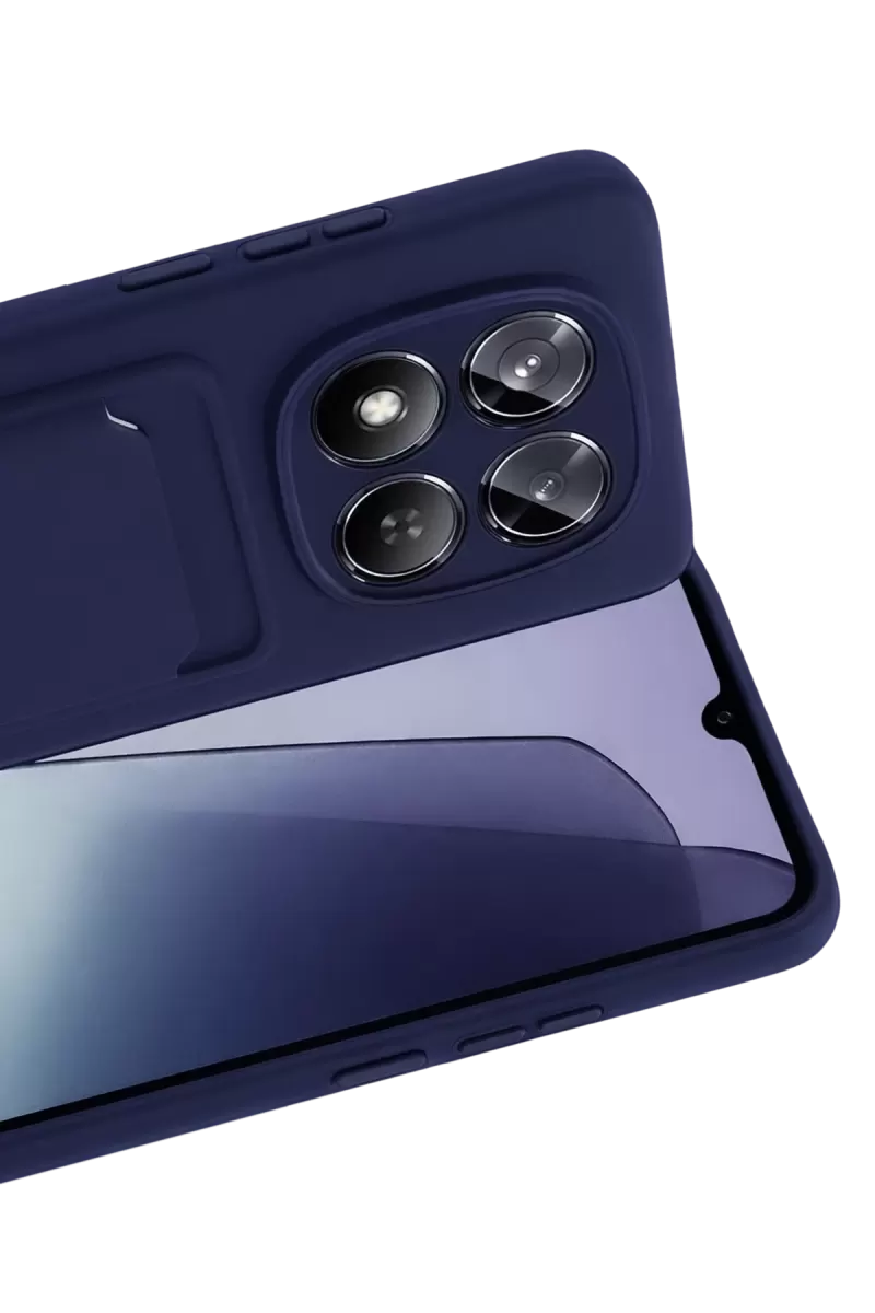 Newface Xiaomi Redmi Note 15 Pro 4G Kelvin Kartvizitli Silikon - Lacivert