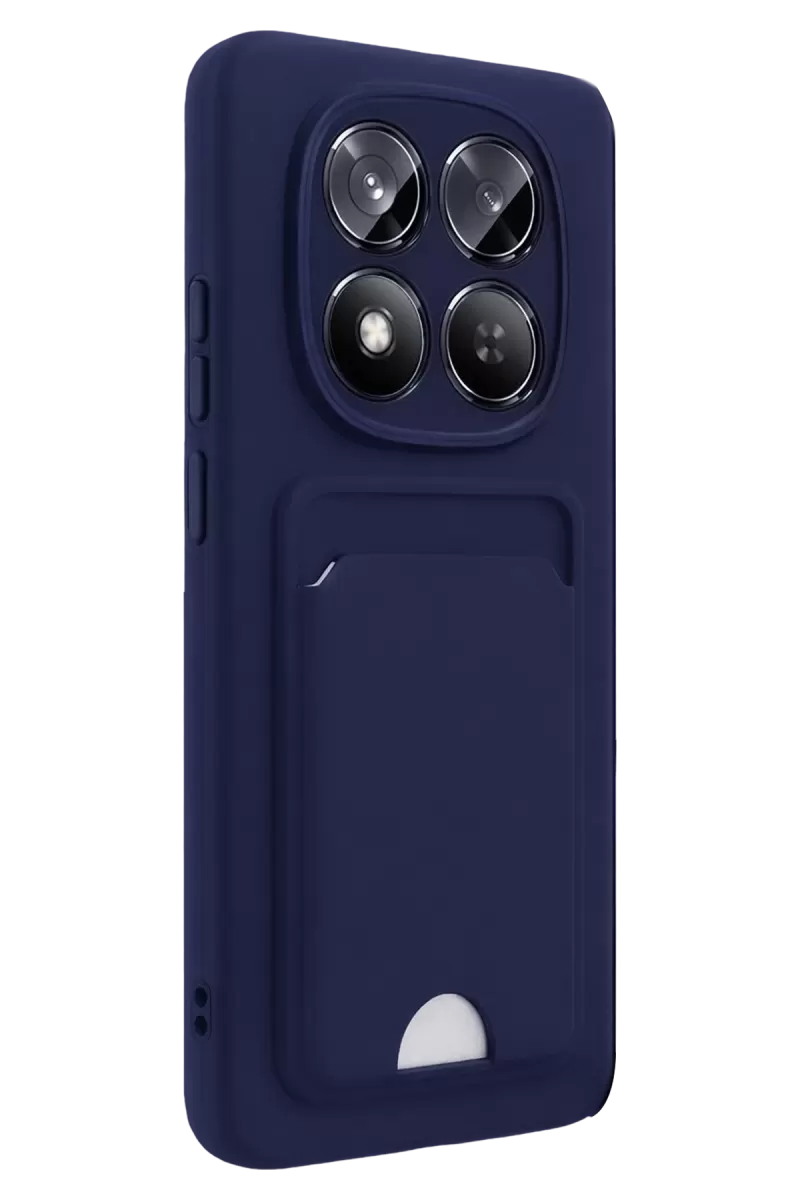 Newface Xiaomi Redmi Note 15 4G Kelvin Kartvizitli Silikon - Lacivert