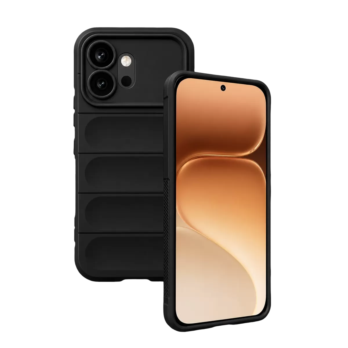 Newface Huawei Honor 600 Optimum Silikon - Siyah