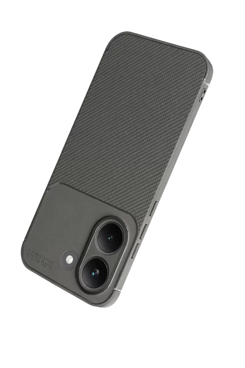Newface Xiaomi Poco X8 Pro Auto Focus Karbon Kapak - Gri