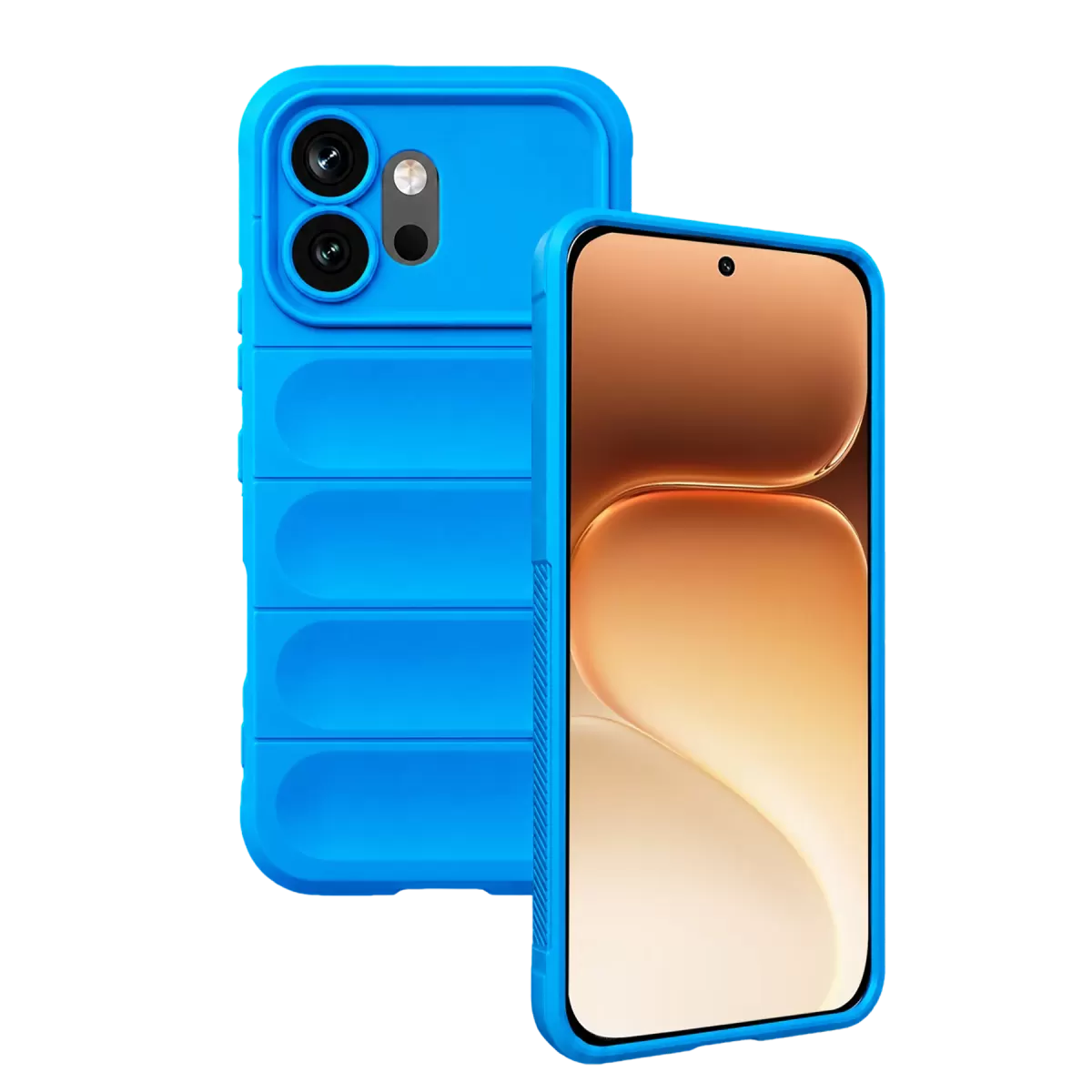 Newface Huawei Honor 600 Optimum Silikon - Sky Blue
