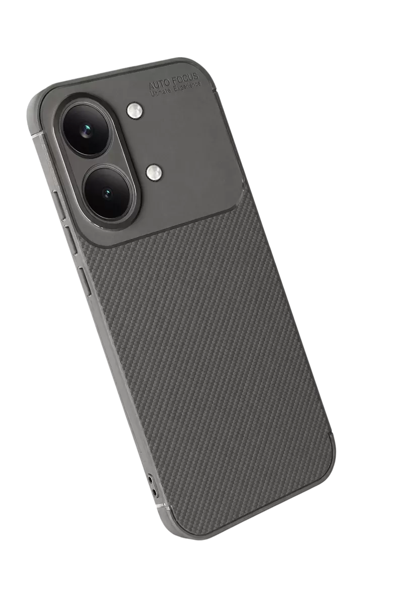 Newface Xiaomi Poco X8 Pro Max Auto Focus Karbon Kapak - Gri