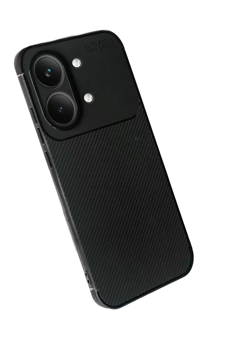 Newface Xiaomi Poco X8 Pro Max Auto Focus Karbon Kapak - Siyah