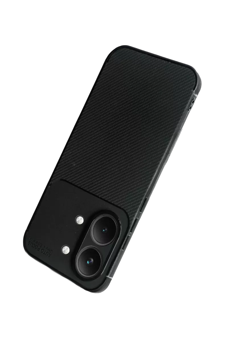 Newface Xiaomi Poco X8 Pro Max Auto Focus Karbon Kapak - Siyah
