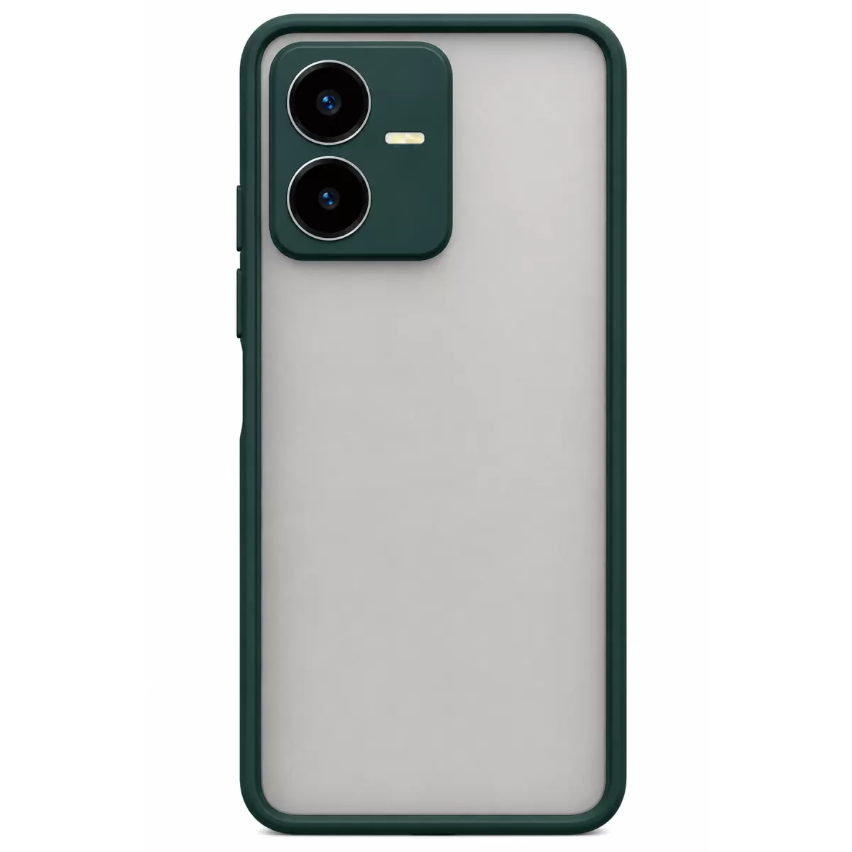 Newface Vivo Y22 2022 Kılıf Montreal Silikon Kapak - Koyu Yeşil