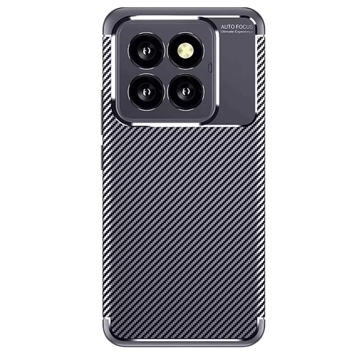 Newface Xiaomi Mi 14T Pro Kılıf Auto Focus Karbon Kapak - Lacivert