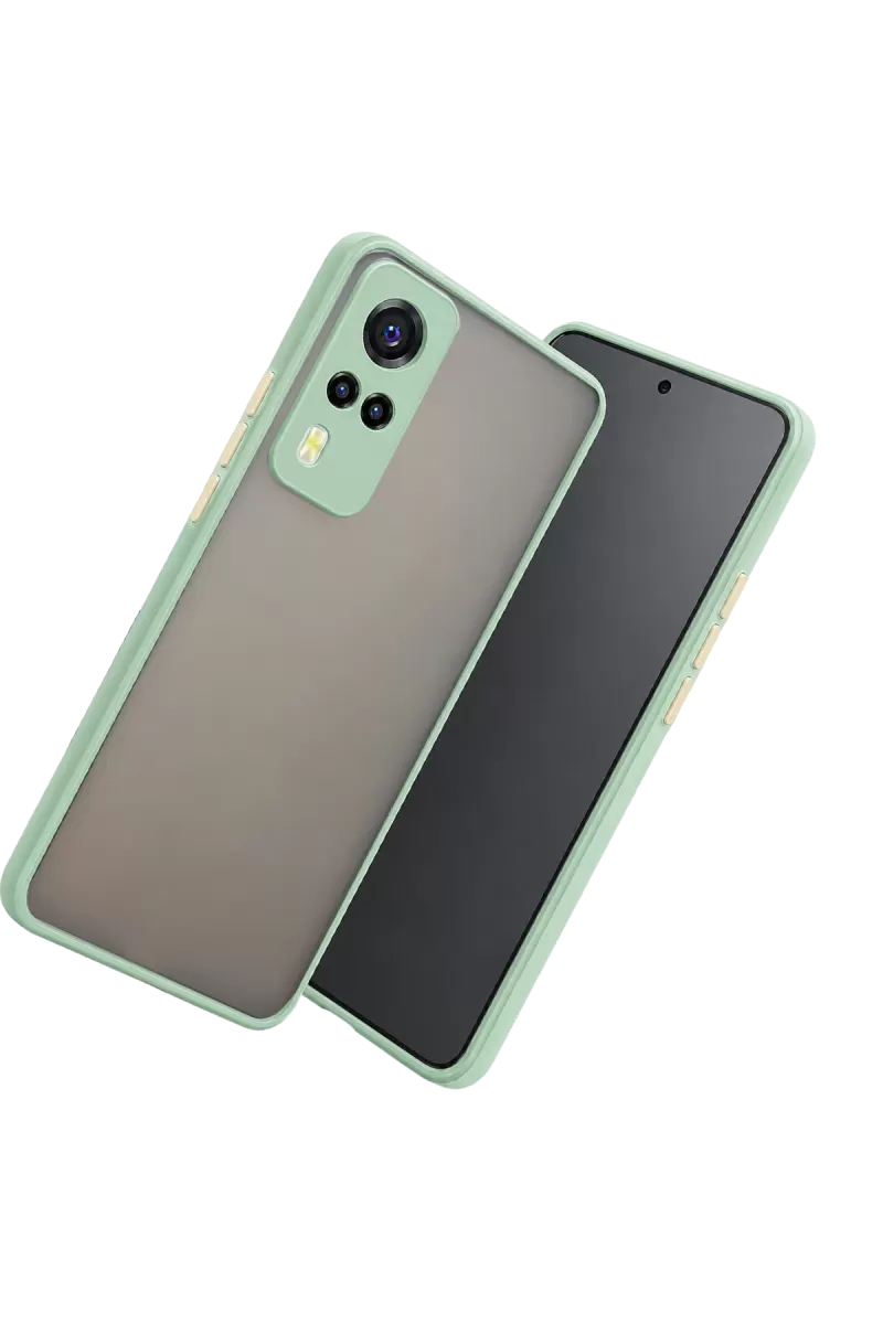 Newface Vivo Y53S Kılıf Montreal Silikon Kapak - Turkuaz