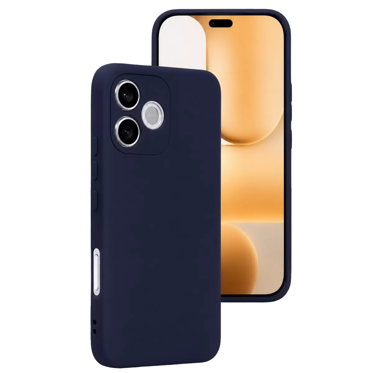 Newface Huawei Honor 600 Lite First Silikon - Lacivert