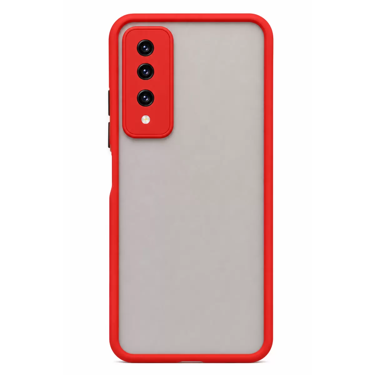 Newface Huawei Y9 Prime 2019 Kılıf Montreal Silikon Kapak - Kırmızı