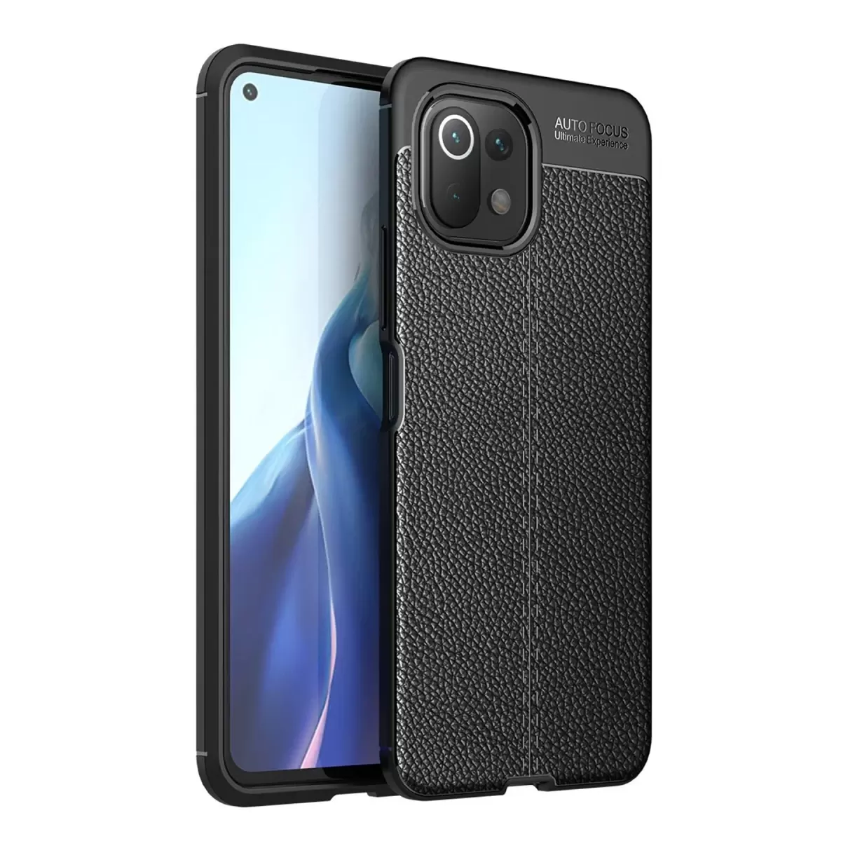 Newface Xiaomi Mİ 11 Lite Kılıf Auto Focus Kapak - Siyah