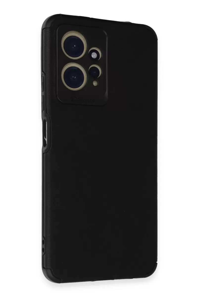 Newface Xiaomi Redmi Note 12 4G Kılıf Loop Deri Silikon - Siyah