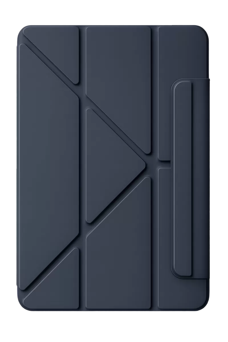 Newface Apple iPad 2025 10.9 10.Nesil (A16) Edz Manyetik Standlı Tablet Kılıfı - Lacivert