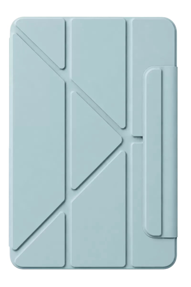 Newface Apple iPad 2025 10.9 10.Nesil (A16) Edz Manyetik Standlı Tablet Kılıfı - Mavi