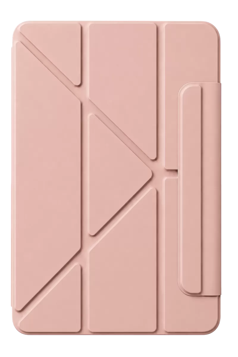 Newface Apple iPad 2025 10.9 10.Nesil (A16) Edz Manyetik Standlı Tablet Kılıfı - Rose Gold