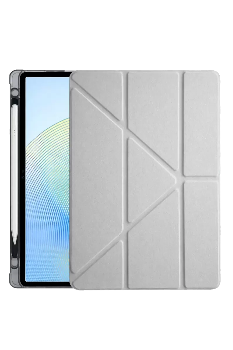 Newface Xiaomi Redmi Pad 2 Kalemlikli Mars Tablet Kılıfı - Gri