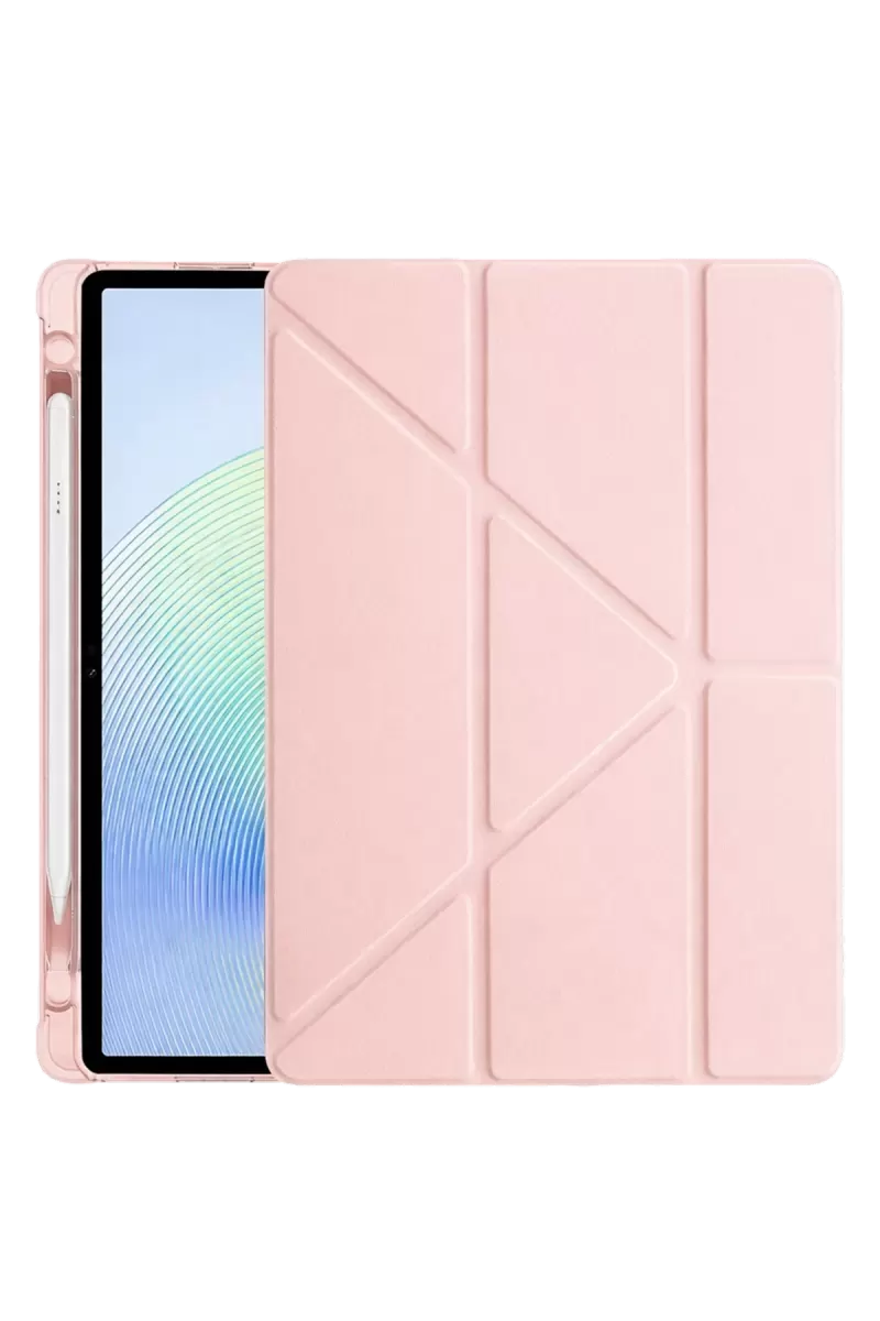 Newface Xiaomi Redmi Pad 2 Kalemlikli Mars Tablet Kılıfı - Rose Gold