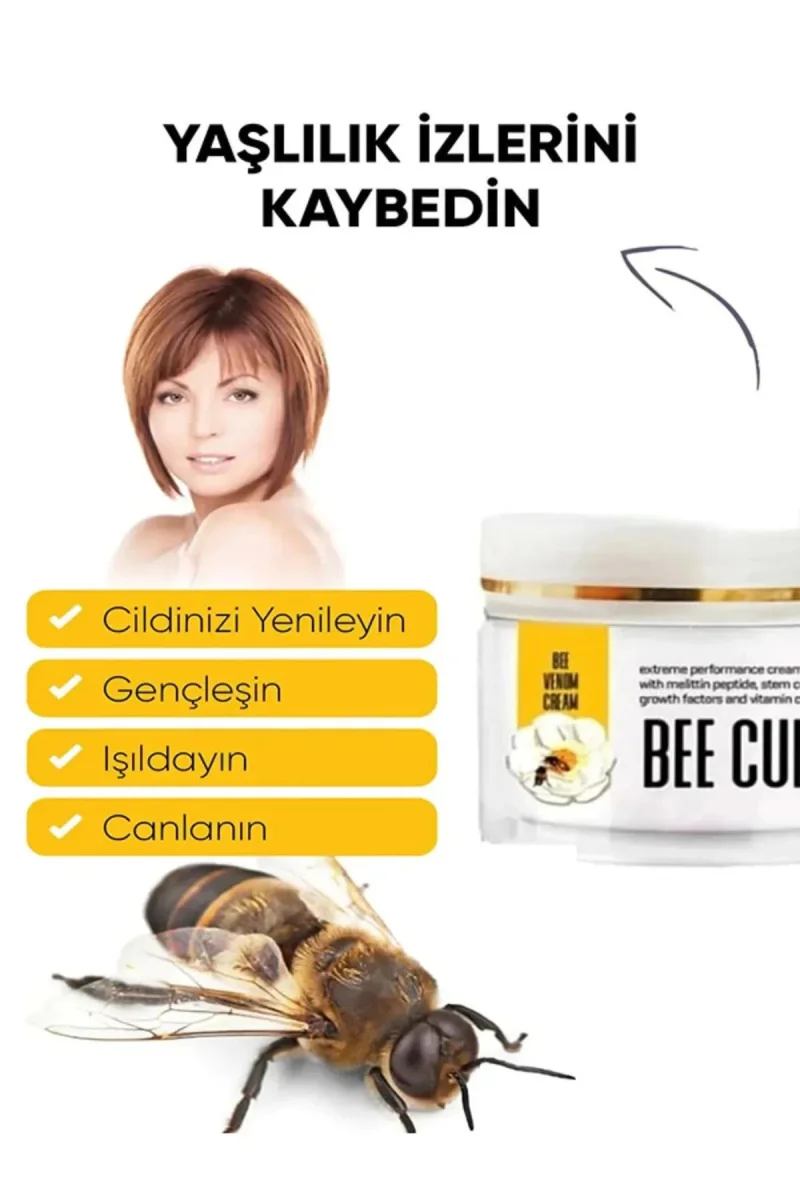 Bee Cure Rahatlatıcı Masaj Kremi  100 ML X 2 Adet