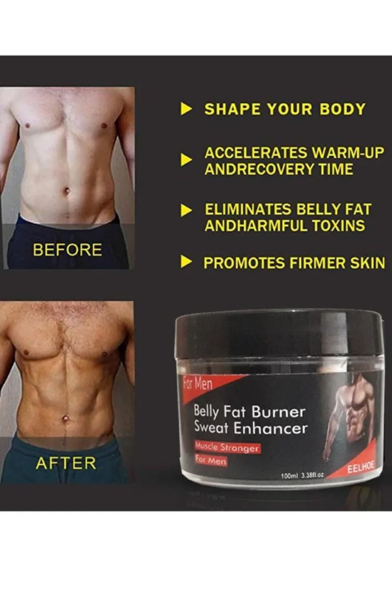 Belly Fat Burner Erkekler İçin Bölgesel Şekillendirici Krem 100 ml X 2 Adet