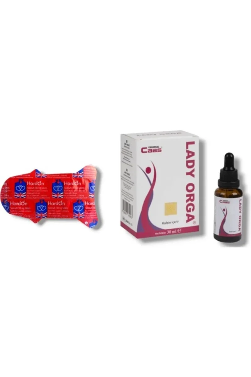 Caas Lady Orga Kadınlara Özel Istek Damla 30 Ml + Erkeklere Özel 6'Lı Hediye