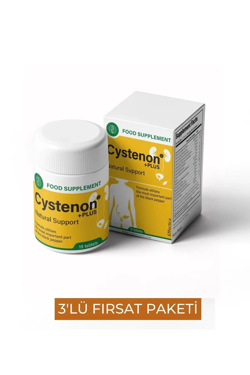 Cystenon Erkeklerin Özel Sorunlarına Yardımcı Destekleyici  15 Li Kaps X 3 Adet
