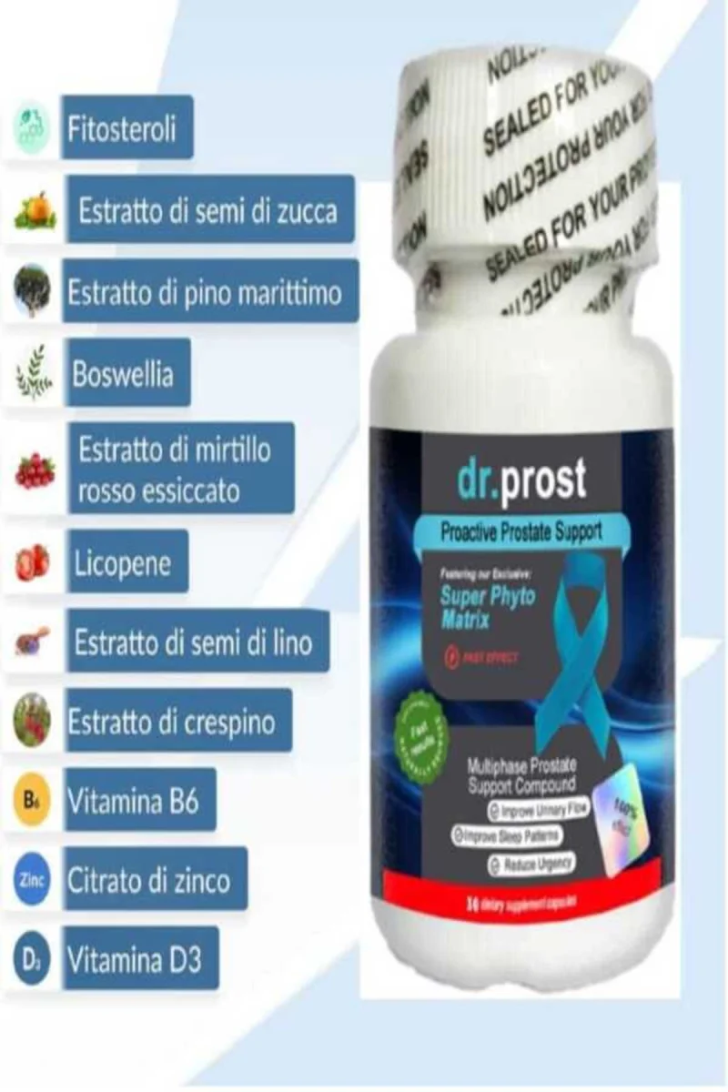 Dr.Prost Erkeklere Özel Destekleyici 30'lu x 2 adet