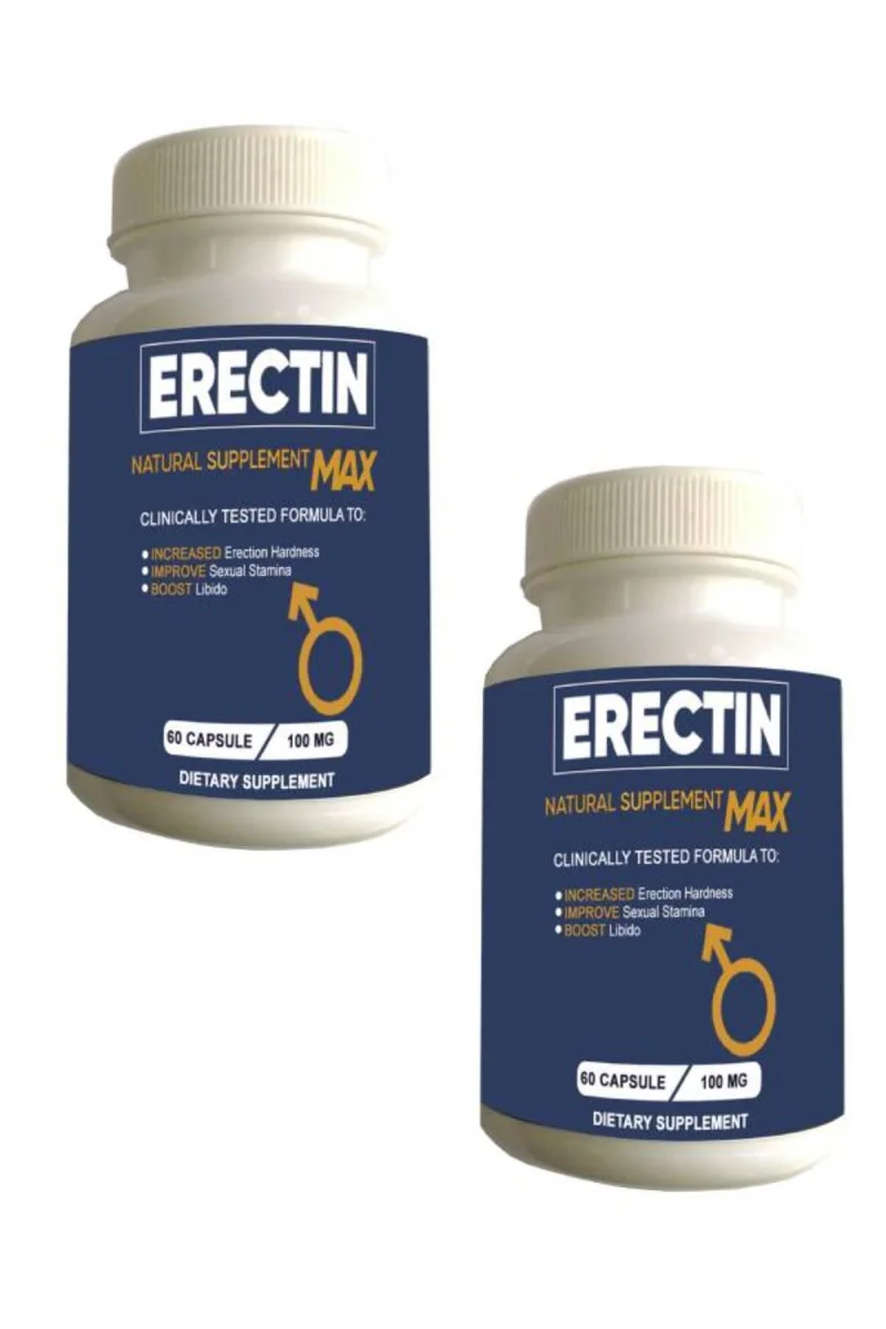 Erkeklere Özel Geliştirme 60'lı Destekleyici x 2 adet+Lustra Masaj Yağı ile 30 ml