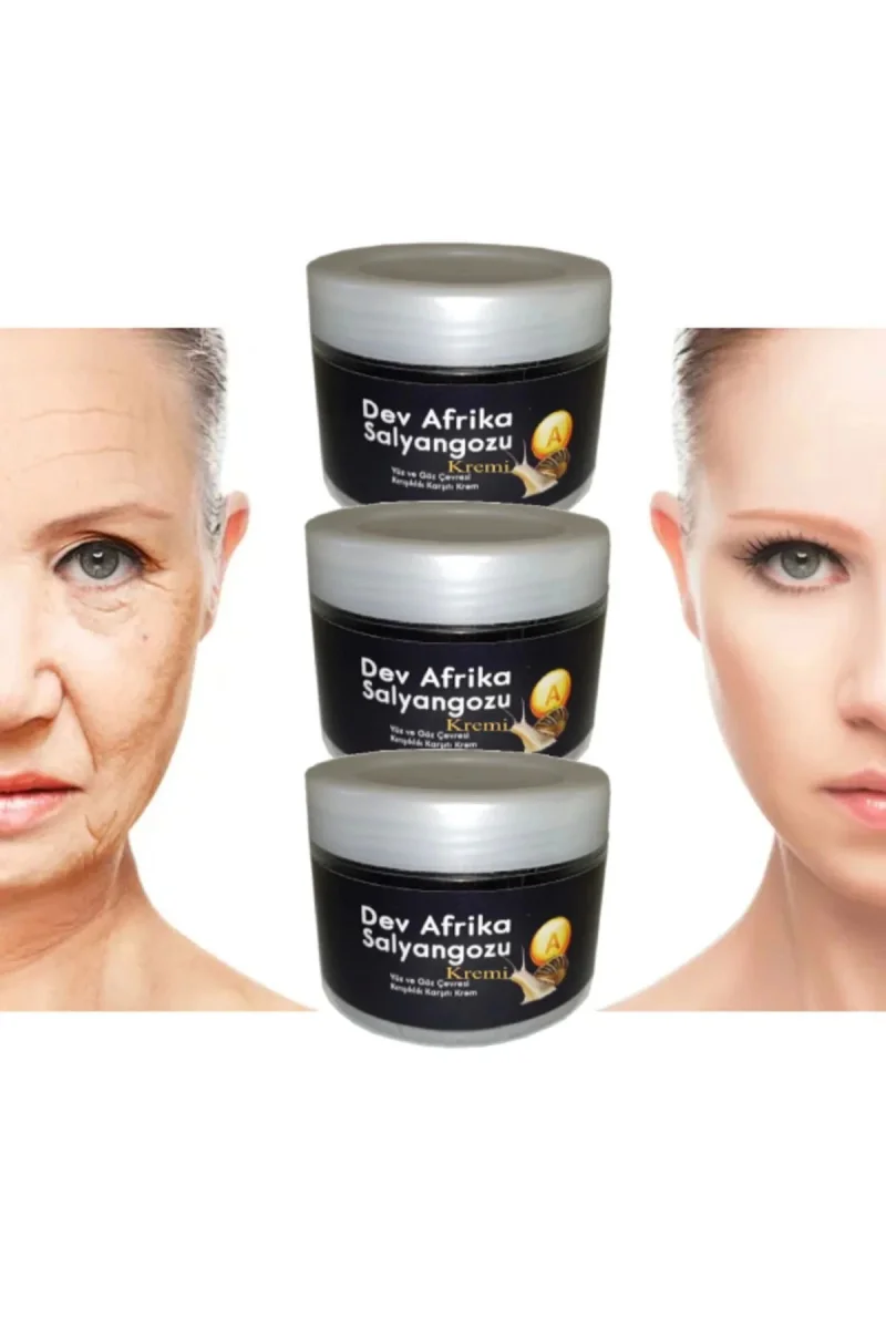 DAS Dev Arfrika Salyangozu Kırışıklık Yara İltihap Karşıtı Krem 100 ml X 3 Adet